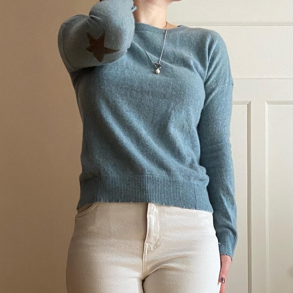 Blue Cici Patch sweater from Zadig&Voltaire